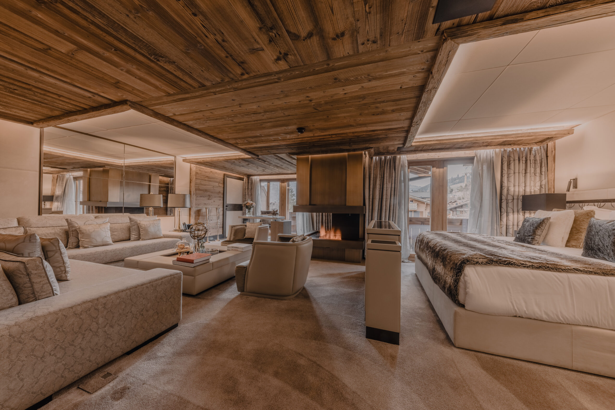 Ultima Hotel Gstaad bedroom