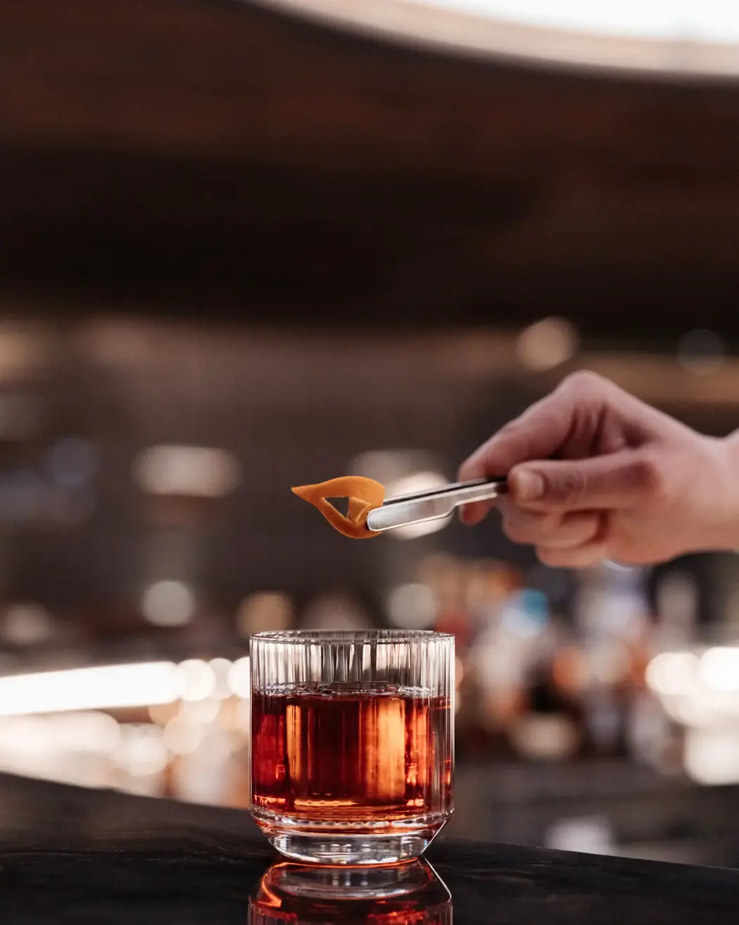 Cocktail bar at Ultima Hotel Gstaad